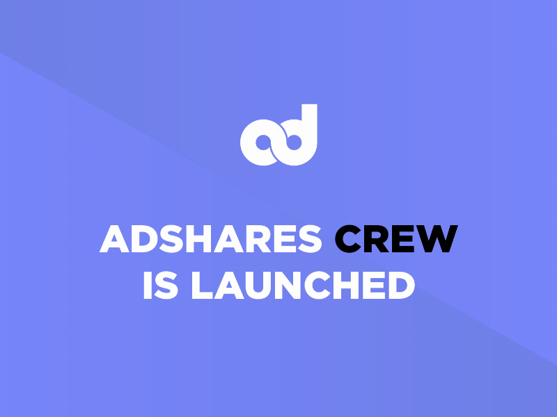 Launch of Adshares Crew program
