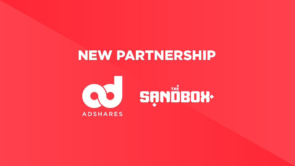 Adshares acquires virtual land in The Sandbox to explore a path forward for creators to monetize NFTs