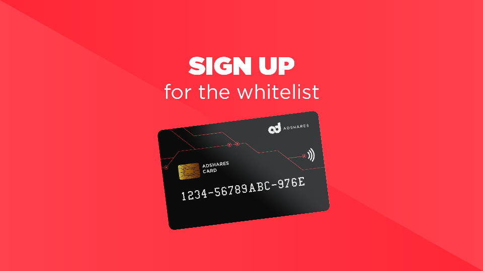Sign up for card whitelist